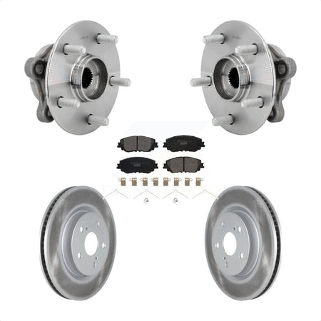 Front Hub Bearing Assembly Coated Brake Rotor Pads Kit For Toyota C-HR Lexus UX250h UX200 KBB-132090