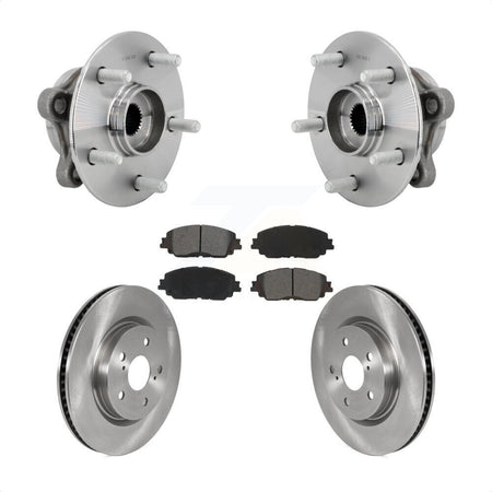 Front Hub Bearing Assembly Disc Brake Rotor & Pads Kit For Toyota C-HR Lexus UX250h UX200 KBB-132276