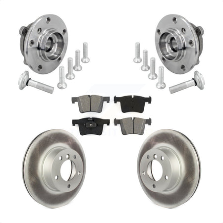 Front Hub Bearing Coat Brake Rotor Pads Kit For BMW 330i xDrive 230i 430i Gran Coupe 320i KBB-133221