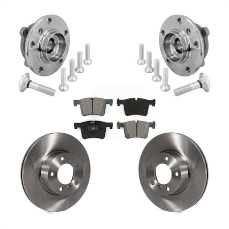 Front Hub Bearing Brake Rotor Pads Kit For BMW 330i xDrive 230i 430i Gran Coupe 320i 328d KBB-133449