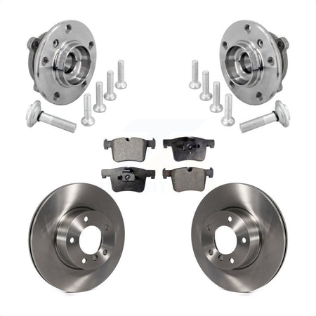 Front Hub Bearing Brake Rotor Pads Kit For BMW 330i xDrive 230i 430i Gran Coupe 320i 328d KBB-133483