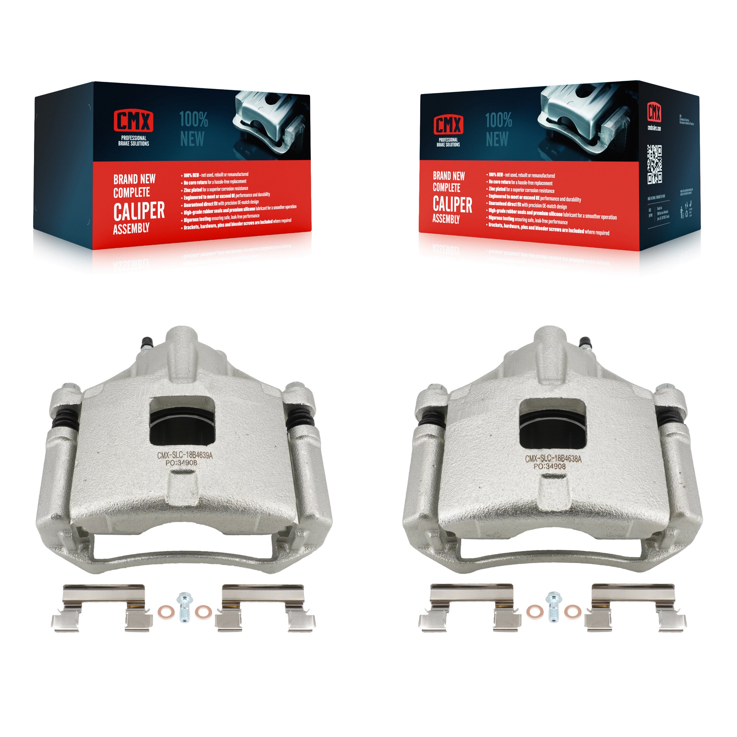 Front Brake Caliper Kit For Chevrolet Impala Buick Cadillac LeSabre DeVille Monte Carlo KBC-100004