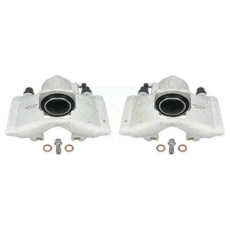 Front Disc Brake Caliper Assembly Left Right Side (Driver Passenger) Kit For Cadillac DeVille Fleetwood 60 Special Commercial Chassis With Heavy Duty Brakes KBC-100007 by CMX