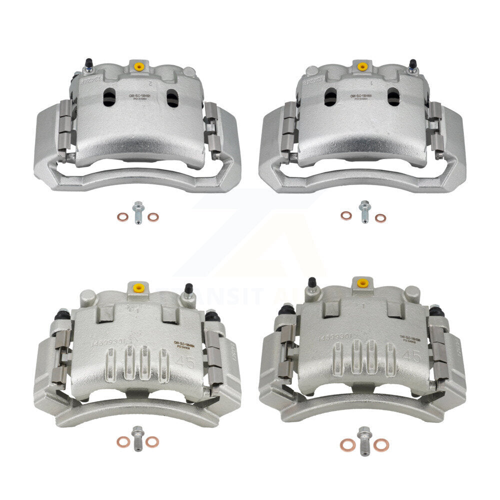 Front Rear Brake Caliper Left Right (Driver Passenger) Kit For Dodge Ram 1500 3500 2500 KBC-100019