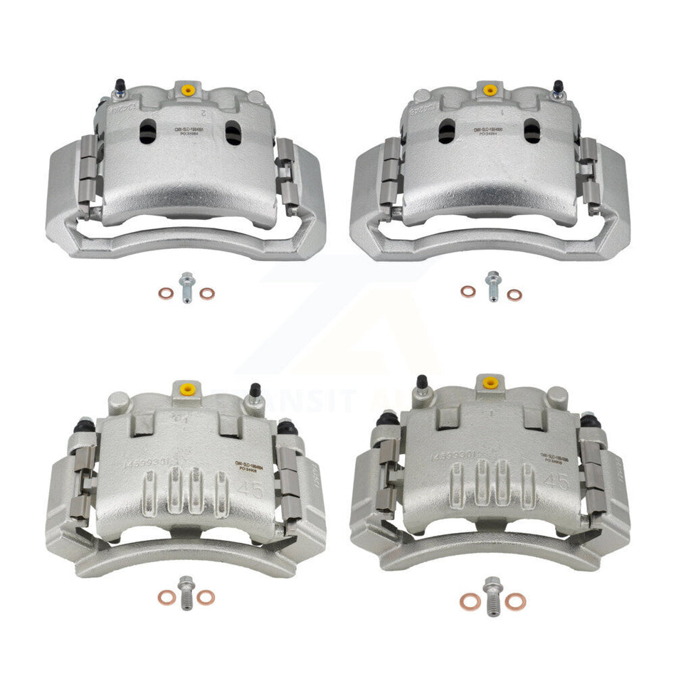 Front Rear Brake Caliper Left Right (Driver Passenger) Kit For Dodge Ram 1500 3500 2500 KBC-100019