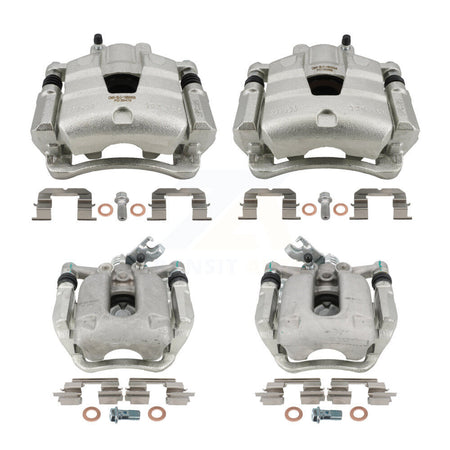 Front Rear Disc Brake Caliper Left Right Side (Driver Passenger) Kit For Chevrolet Cruze KBC-100029
