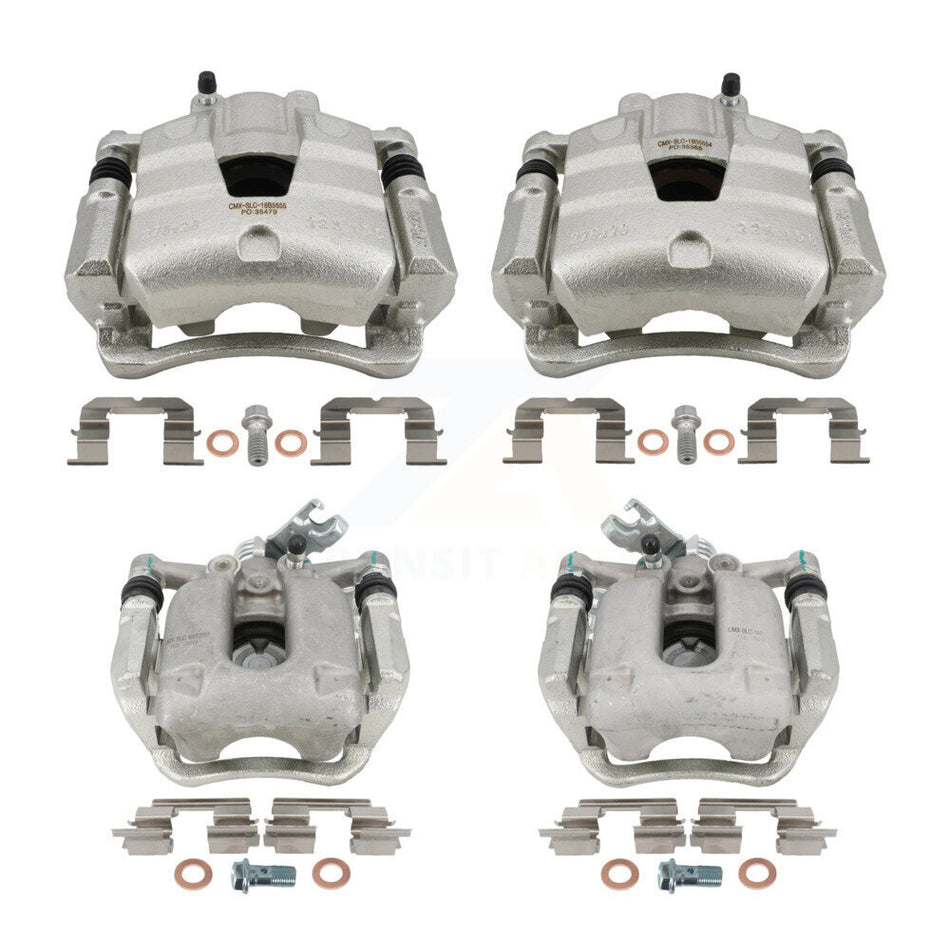 Front Rear Disc Brake Caliper Left Right Side (Driver Passenger) Kit For Chevrolet Cruze KBC-100029