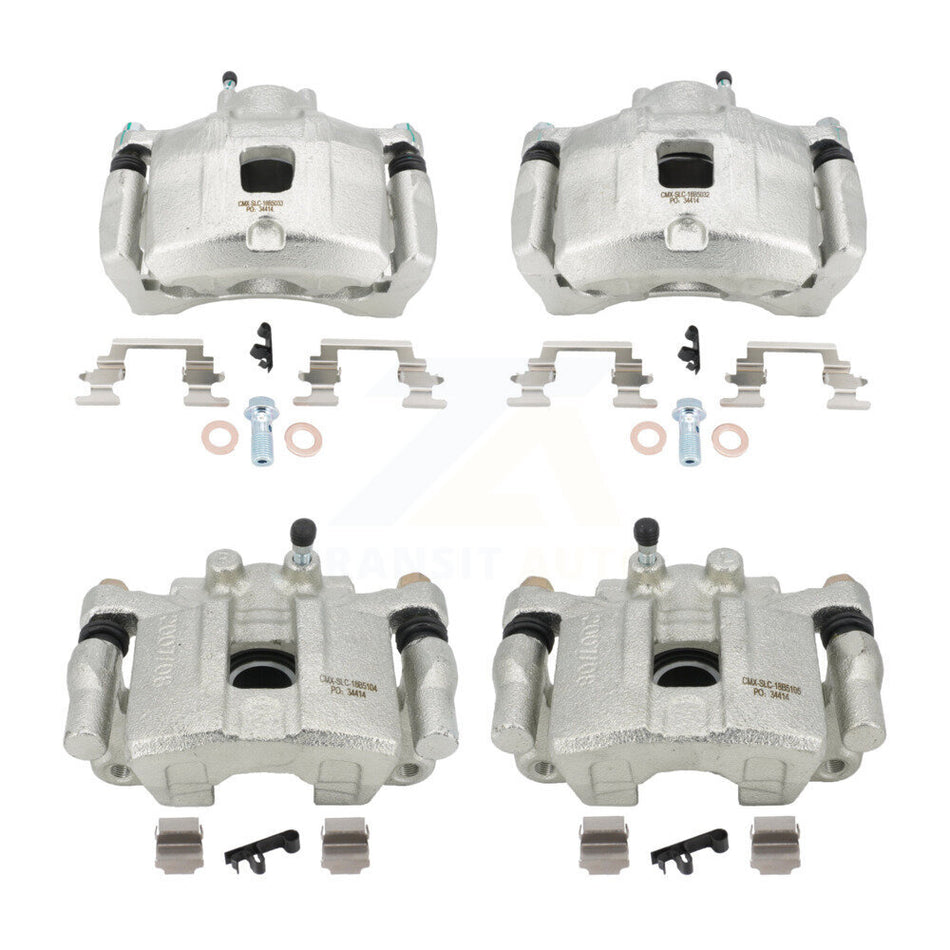 Front Rear Brake Caliper Kit For Jeep Patriot Compass Chrysler Sebring Dodge Avenger 200 KBC-100045