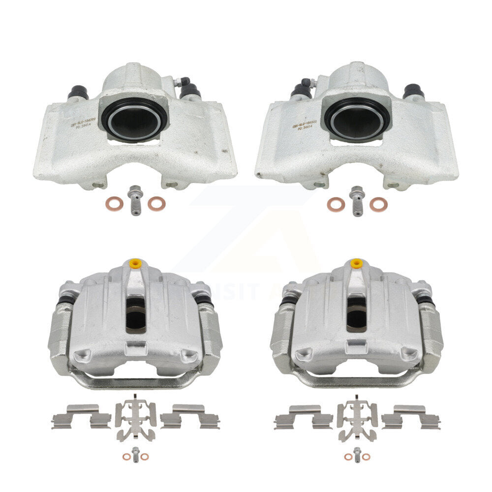 Front Rear Disc Brake Caliper Kit For 1999-2000 Cadillac Escalade With Heavy Duty Brakes KBC-100053