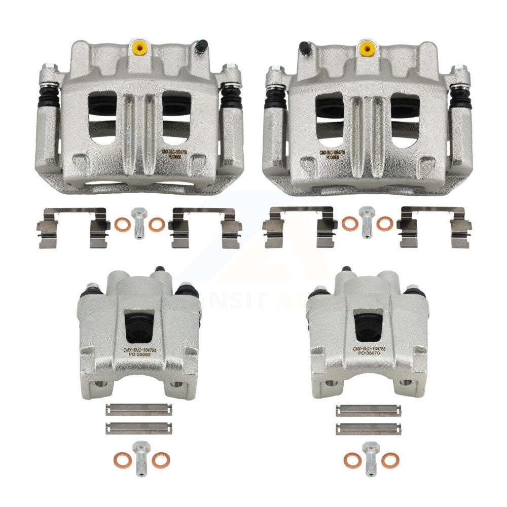 Front Rear Brake Caliper (Left Right) Kit For 2002-2005 Ford Explorer Mercury Mountaineer KBC-100062