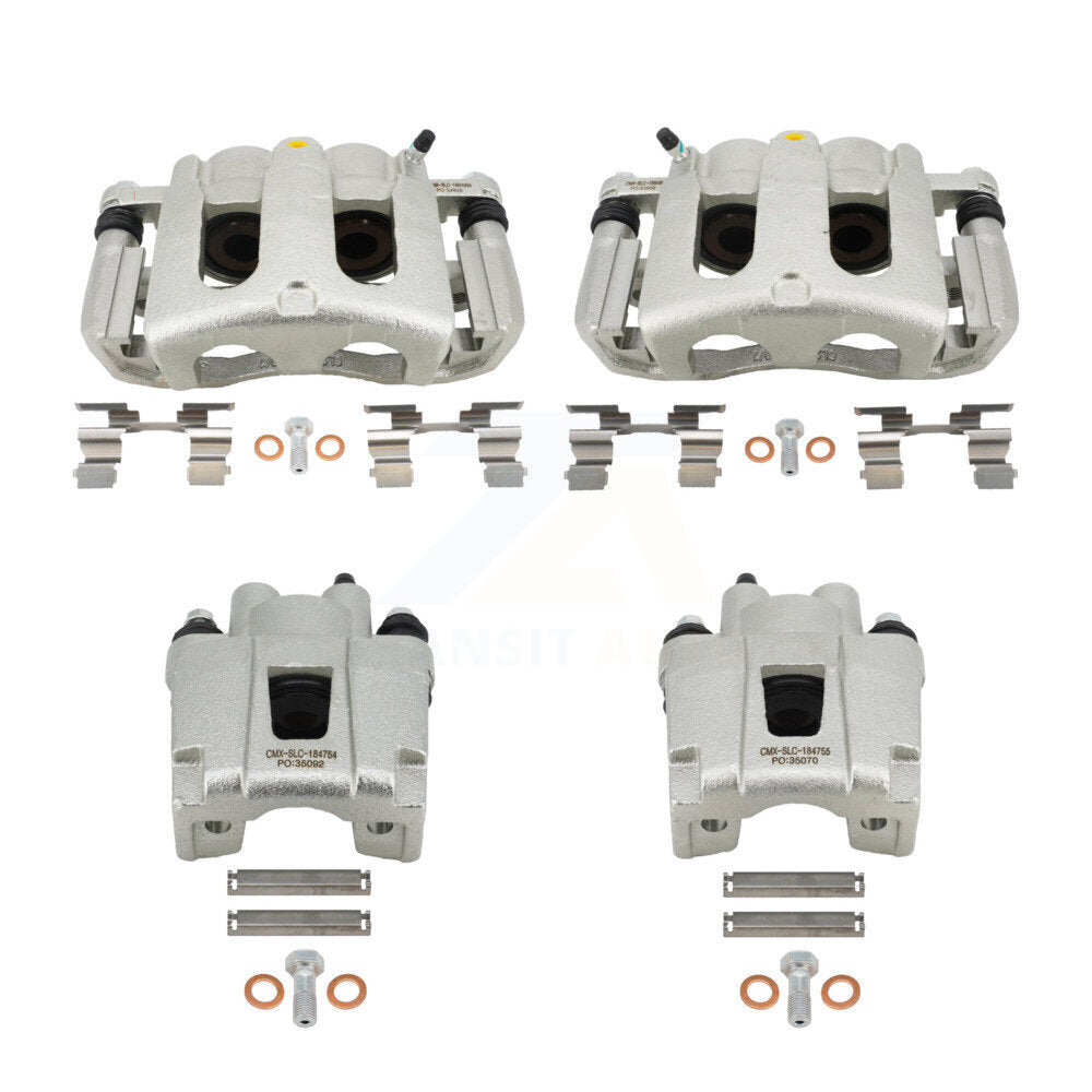 Front Rear Brake Caliper Left Right Kit For Ford Explorer Sport Trac Mercury Mountaineer KBC-100069
