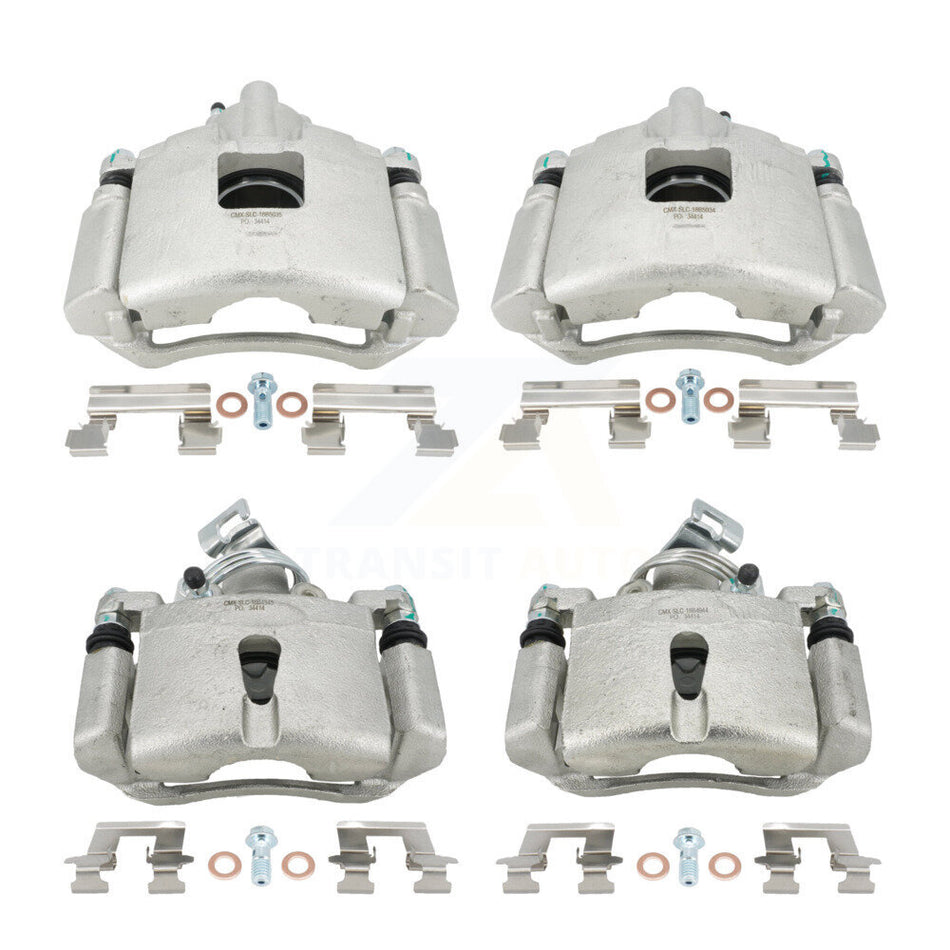 Front Rear Disc Brake Caliper Assembly Left Right Side (Driver Passenger) Kit For Chevrolet Uplander Pontiac Montana Buick Terraza Saturn Relay KBC-100074