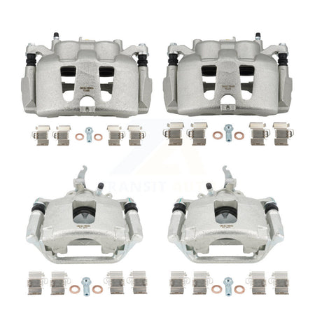 Front Rear Brake Caliper Left Right Driver Passenger Side Kit For 2014-2020 Dodge Journey KBC-100093