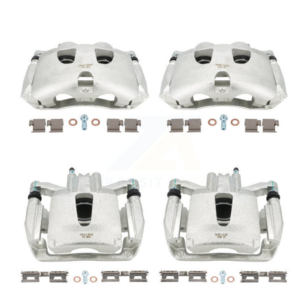 Front Rear Disc Brake Caliper Assembly Left Right Side (Driver Passenger) Kit For Ford F-150 KBC-100094 by CMX