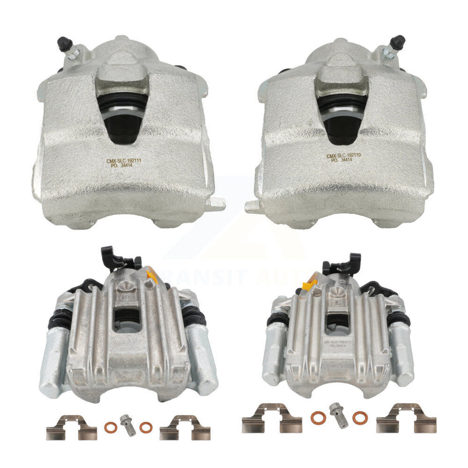 Front Rear Disc Brake Caliper Assembly Left Right Side (Driver Passenger) Kit For Volkswagen Jetta City KBC-100097