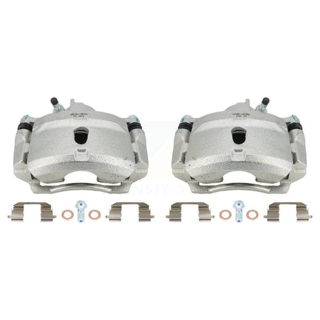 Front Disc Brake Caliper Assembly Left Right Side (Driver Passenger) Kit For Honda Civic KBC-100109 by CMX