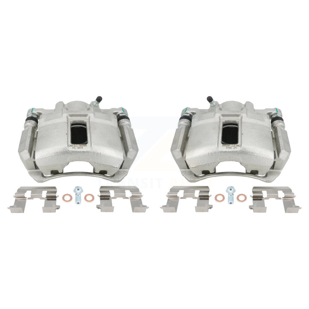 Front Disc Brake Caliper Assembly Left Right Side (Driver Passenger) Kit For Honda Accord KBC-100110 by CMX