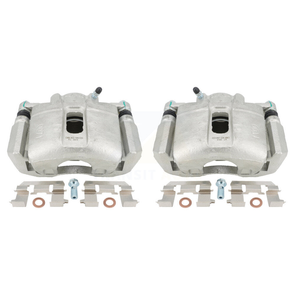 Front Disc Brake Caliper Assembly Left Right Side (Driver Passenger) Kit For Honda Accord Acura TL TSX CL KBC-100111 by CMX