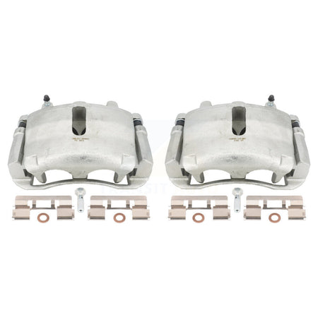 Front Disc Brake Caliper Assembly Left Right Side (Driver Passenger) Kit For Ford F-150 Lincoln Mark LT KBC-100120 by CMX