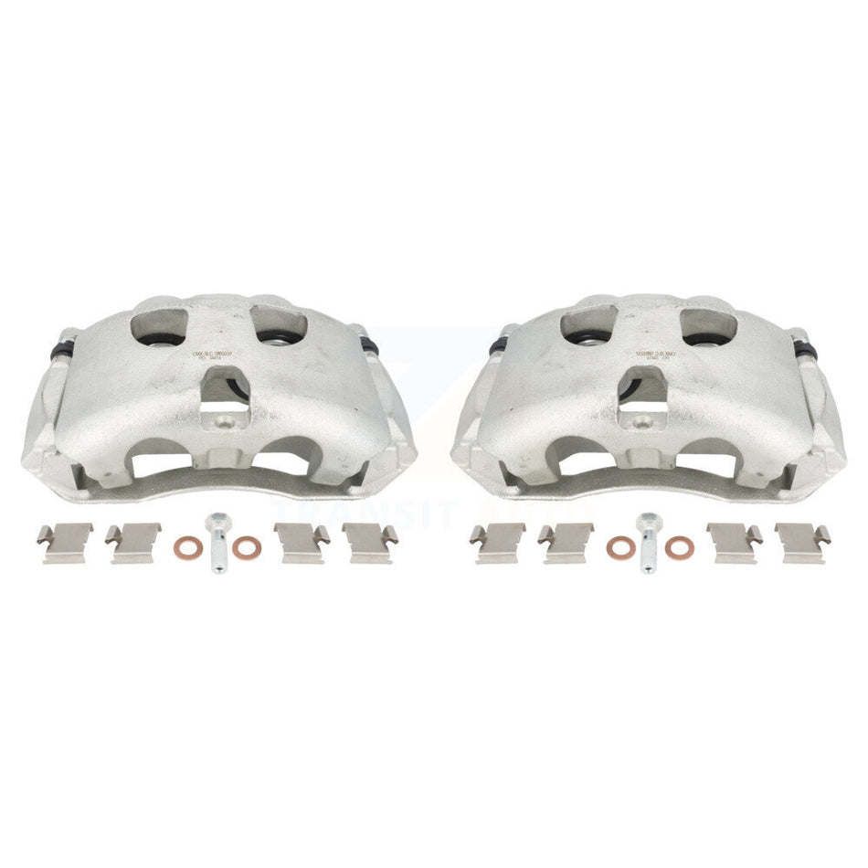 Front Disc Brake Caliper Assembly Left Right Side (Driver Passenger) Kit For Ford F-150 Expedition Lincoln Navigator Mark LT KBC-100122 by CMX