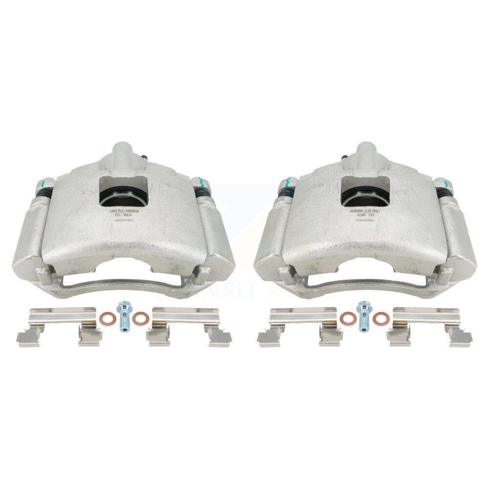 Front Disc Brake Caliper Assembly Left Right Side (Driver Passenger) Kit For Pontiac Grand Prix Buick LaCrosse Chevrolet Uplander Montana Terraza Saturn Relay Allure KBC-100129 by CMX