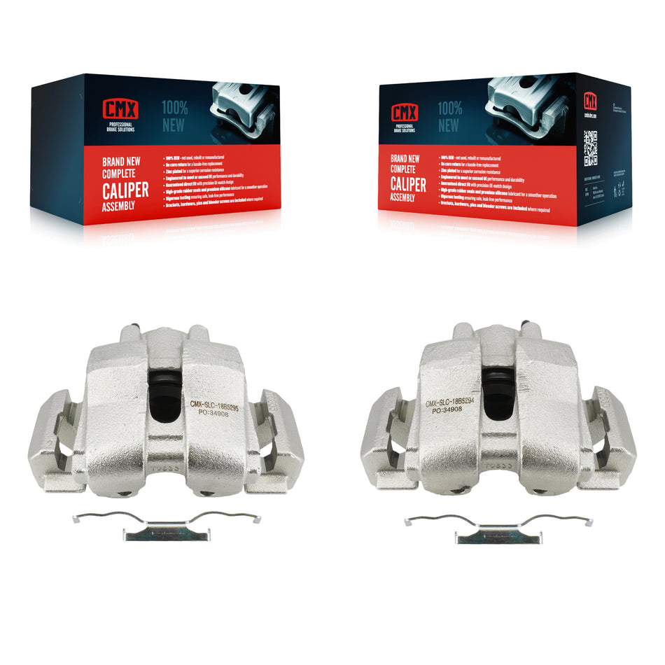Front Disc Brake Caliper Assembly Left Right Side (Driver Passenger) Kit For Ford Escape Mercury Mariner Mazda Tribute KBC-100138