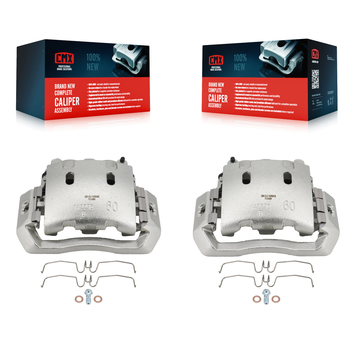 Front Brake Caliper Kit For Ford F-450 Super Duty F-550 International LCF CF500 CF600 KBC-100141