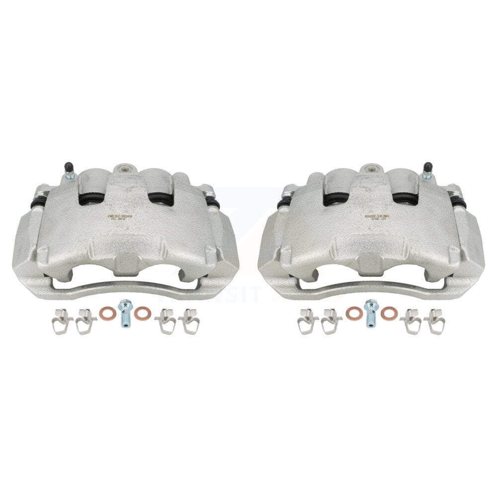 Front Disc Brake Caliper Assembly Left Right Side (Driver Passenger) Kit For Dodge Ram 1500 Dakota Mitsubishi Raider KBC-100144 by CMX