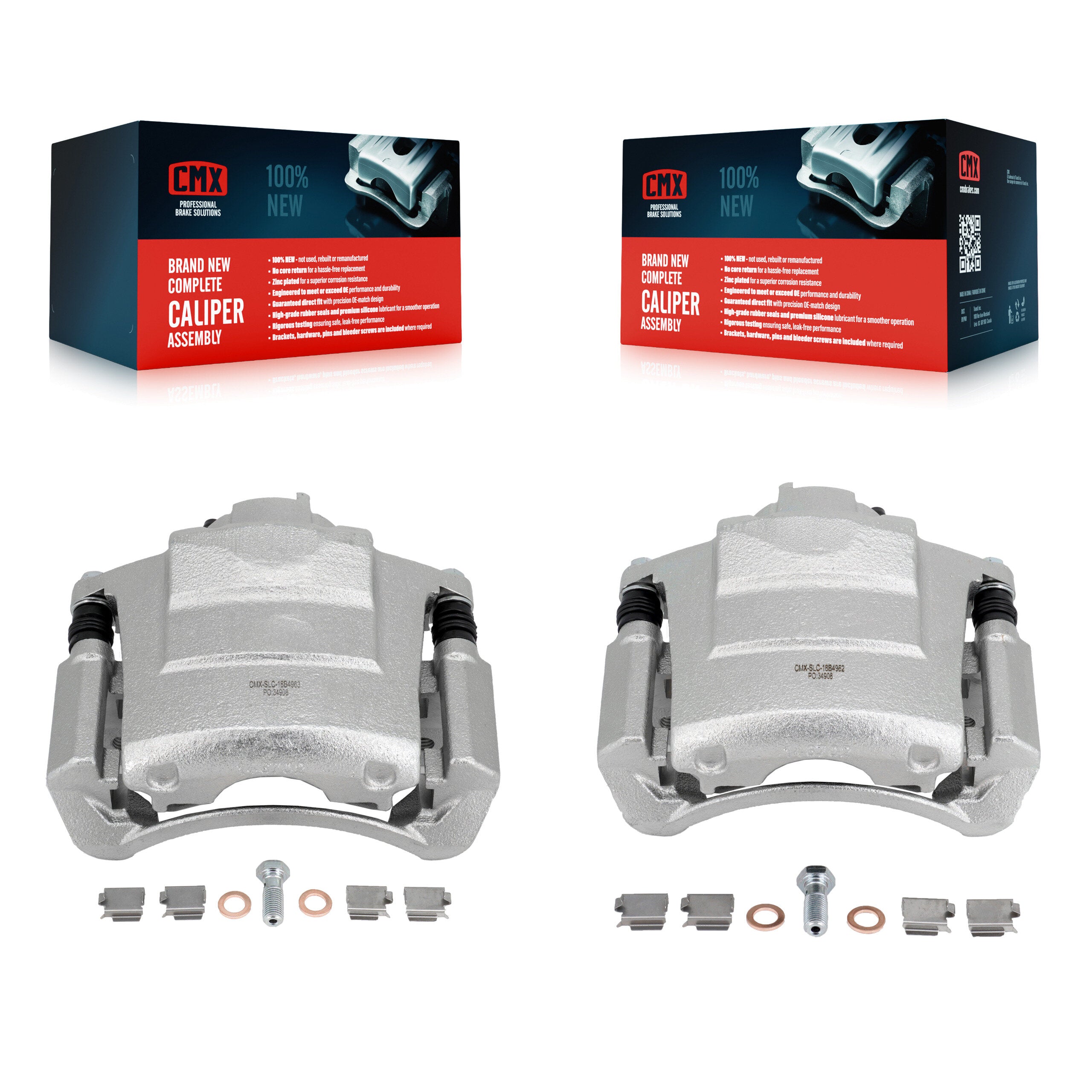 Front Brake Caliper Left Right Side Kit For Dodge Caravan Grand Chrysler Town & Country KBC-100148