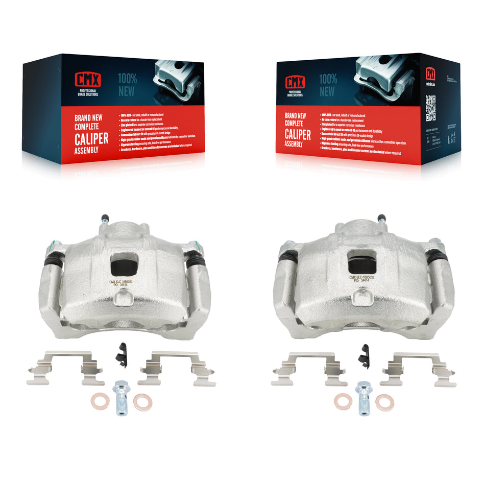 Front Disc Brake Caliper Kit For Jeep Patriot Dodge Chrysler Compass 200 Caliber Avenger KBC-100153