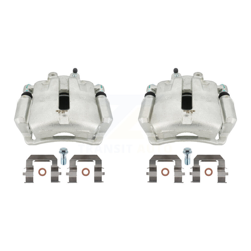 Front Disc Brake Caliper Assembly Left Right Side (Driver Passenger) Kit For Chevrolet Malibu Buick LaCrosse Regal Limited KBC-100158 by CMX