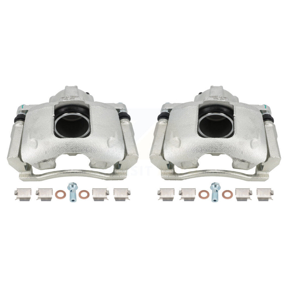 Front Disc Brake Caliper Assembly Left Right Side (Driver Passenger) Kit For Dodge Journey KBC-100165 by CMX