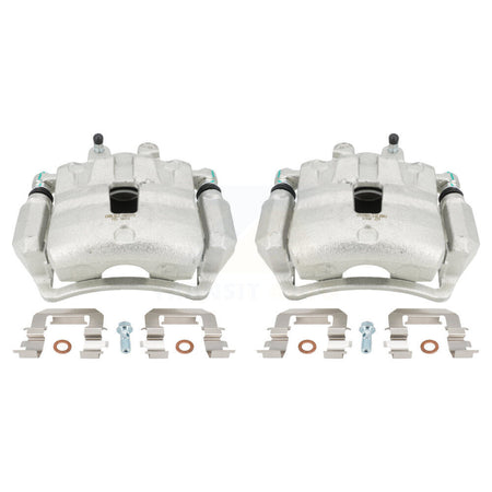 Front Disc Brake Caliper Assembly Left Right Side (Driver Passenger) Kit For Chevrolet Camaro Saab 9-5 KBC-100170 by CMX