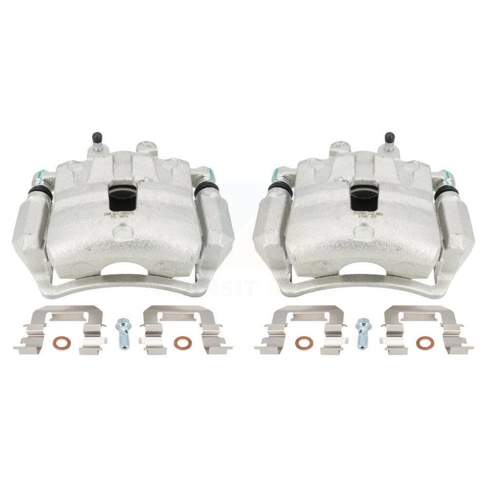 Front Disc Brake Caliper Assembly Left Right Side (Driver Passenger) Kit For Chevrolet Camaro Saab 9-5 KBC-100170 by CMX