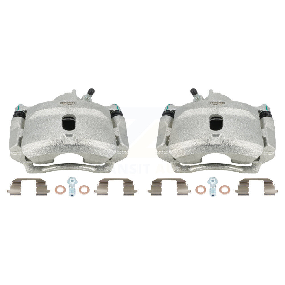 Front Disc Brake Caliper Assembly Left Right Side (Driver Passenger) Kit For Honda Civic Insight Acura EL KBC-100171 by CMX