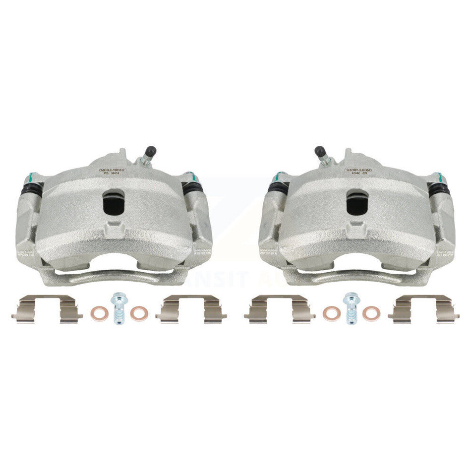 Front Disc Brake Caliper Assembly Left Right Side (Driver Passenger) Kit For Honda Civic Insight Acura EL KBC-100171 by CMX