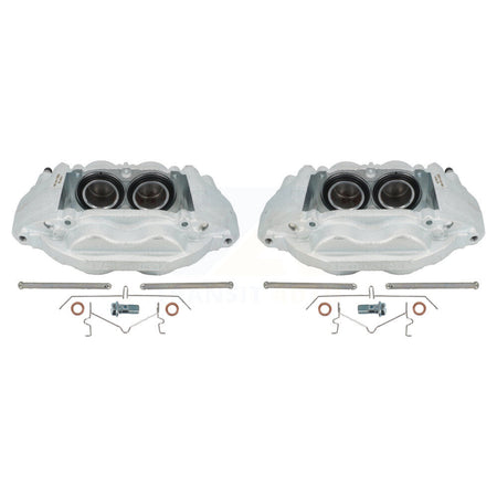 Front Disc Brake Caliper Assembly Left Right Side (Driver Passenger) Kit For Lexus LX570 Toyota Land Cruiser KBC-100174 by CMX