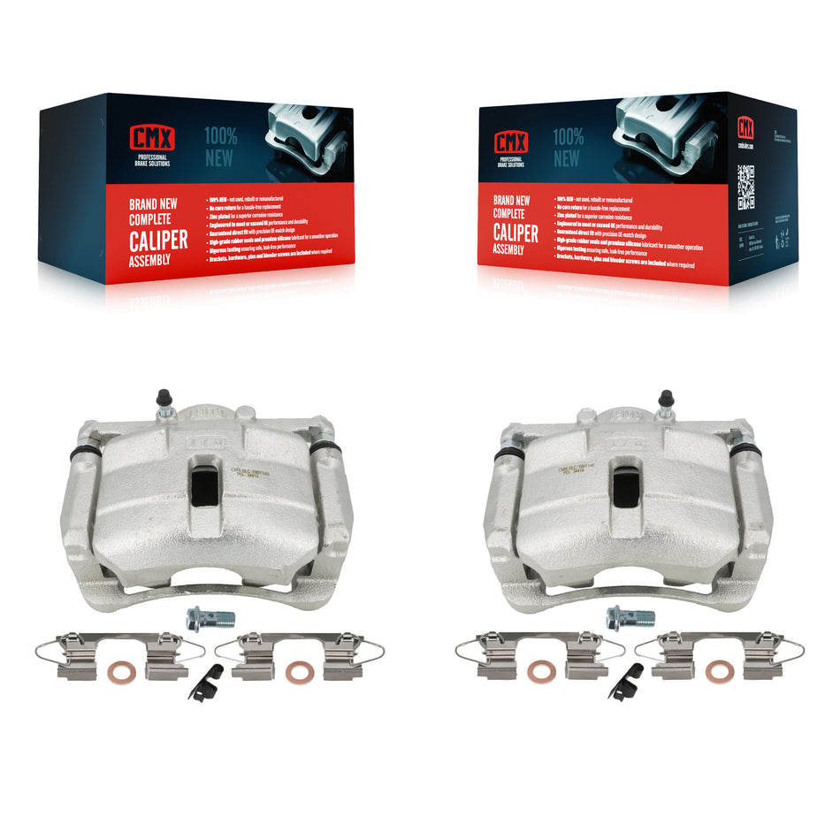 Front Disc Brake Caliper Assembly Left Right Side (Driver Passenger) Kit For Nissan Rogue Sport KBC-100193