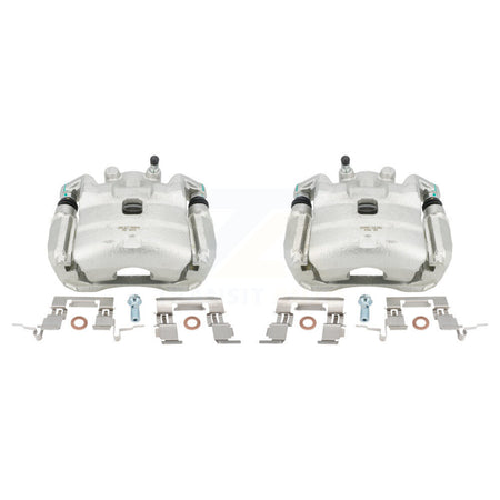 Front Disc Brake Caliper Assembly Left Right Side (Driver Passenger) Kit For Nissan Sentra Juke KBC-100197 by CMX