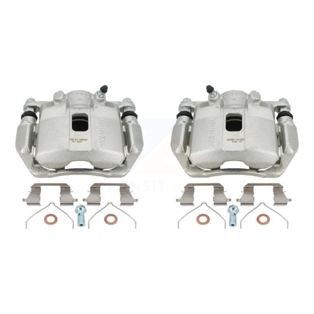 Front Disc Brake Caliper Assembly Left Right Side (Driver Passenger) Kit For Honda Civic Fit Acura ILX CR-Z KBC-100200 by CMX