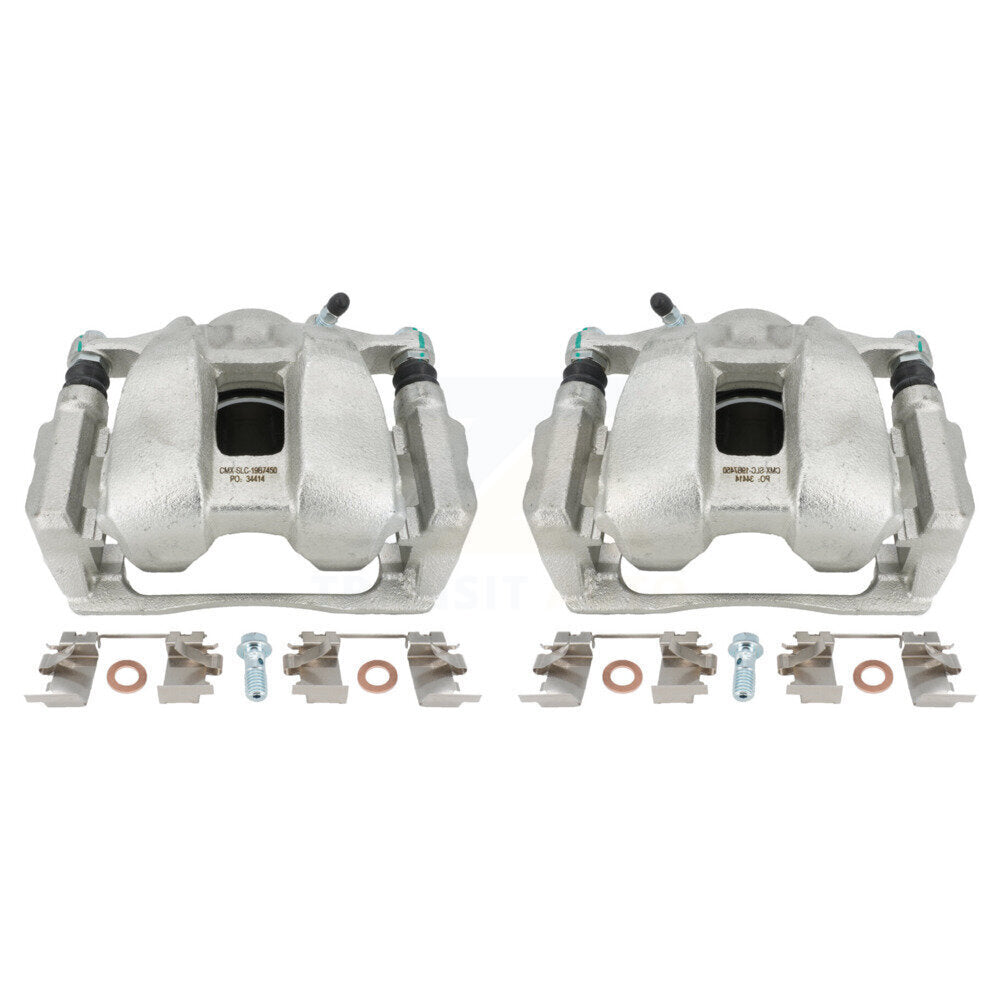 Front Disc Brake Caliper Assembly Left Right Side (Driver Passenger) Kit For Honda Accord Acura ILX KBC-100202 by CMX