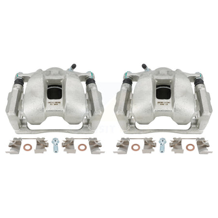 Front Disc Brake Caliper Assembly Left Right Side (Driver Passenger) Kit For Honda Accord Acura ILX KBC-100202 by CMX