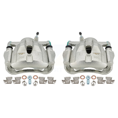 Front Disc Brake Caliper Assembly Left Right Side (Driver Passenger) Kit For Toyota Corolla Scion xD Matrix Pontiac Vibe KBC-100211 by CMX