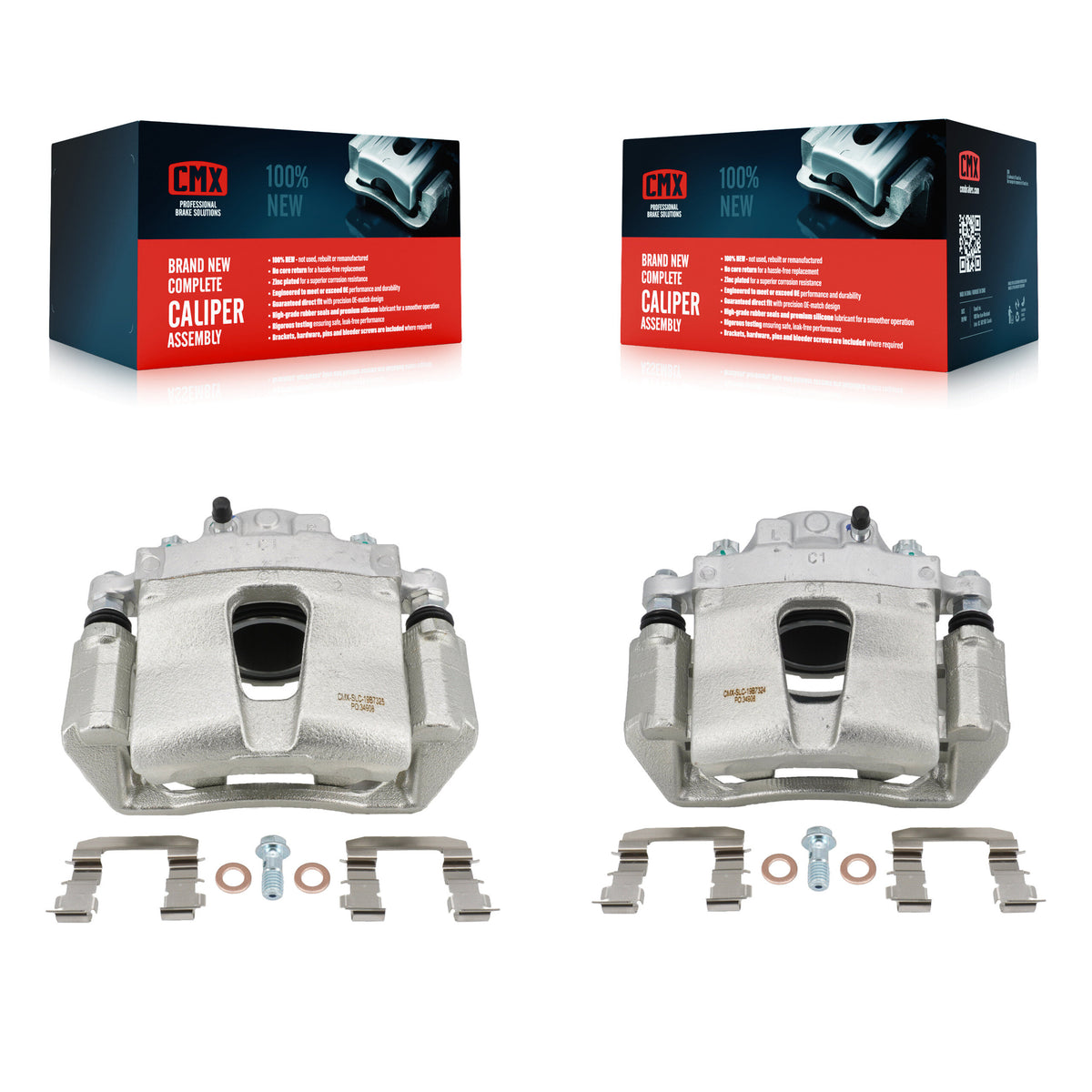 Front Brake Caliper (Left Right) Kit For Hyundai Sonata Kia Kona Electric Optima Niro EV KBC-100214
