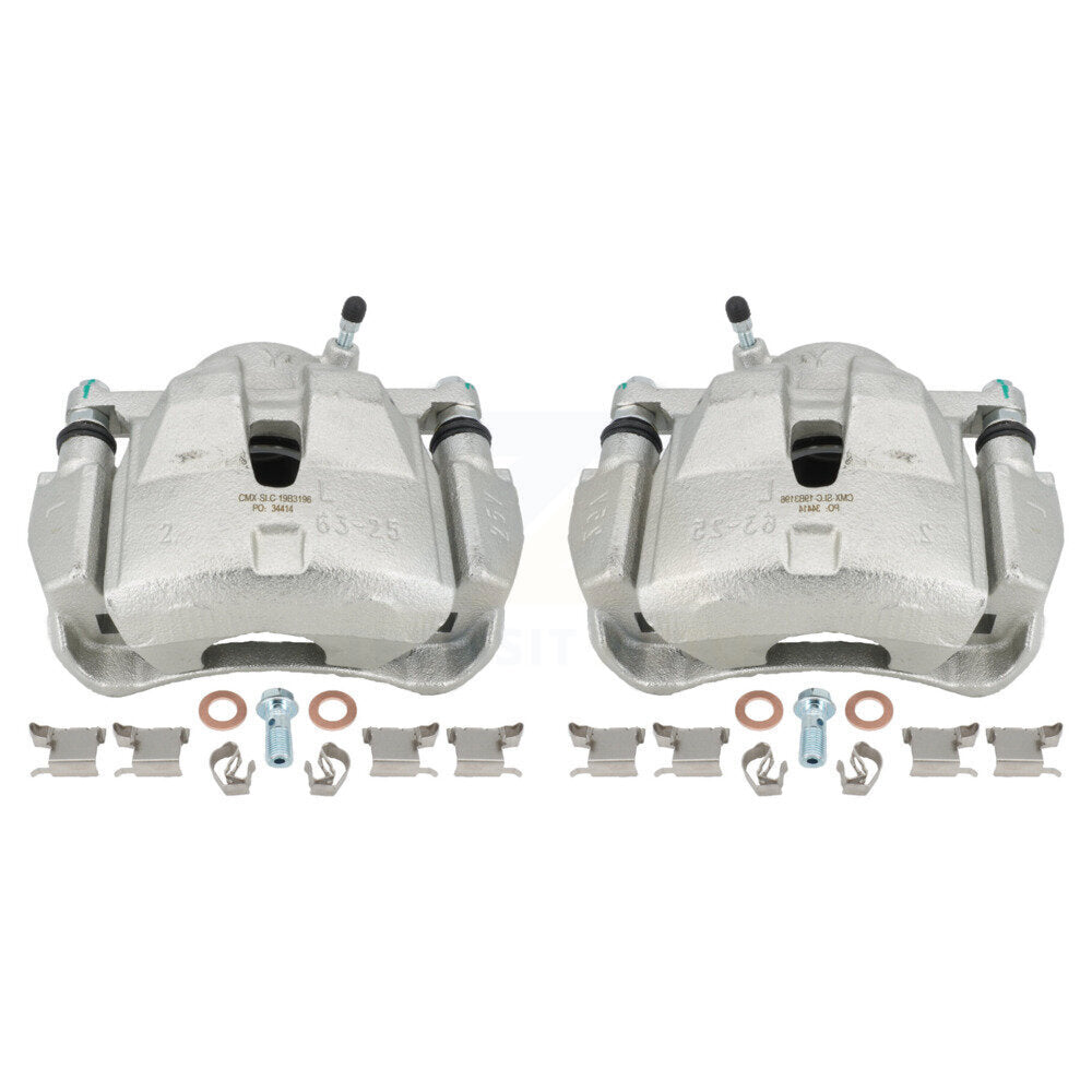 Front Disc Brake Caliper Assembly Left Right Side (Driver Passenger) Kit For Toyota RAV4 KBC-100235 by CMX