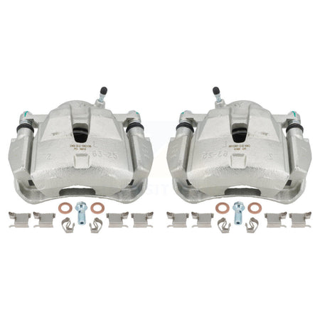 Front Disc Brake Caliper Assembly Left Right Side (Driver Passenger) Kit For Toyota RAV4 KBC-100235 by CMX