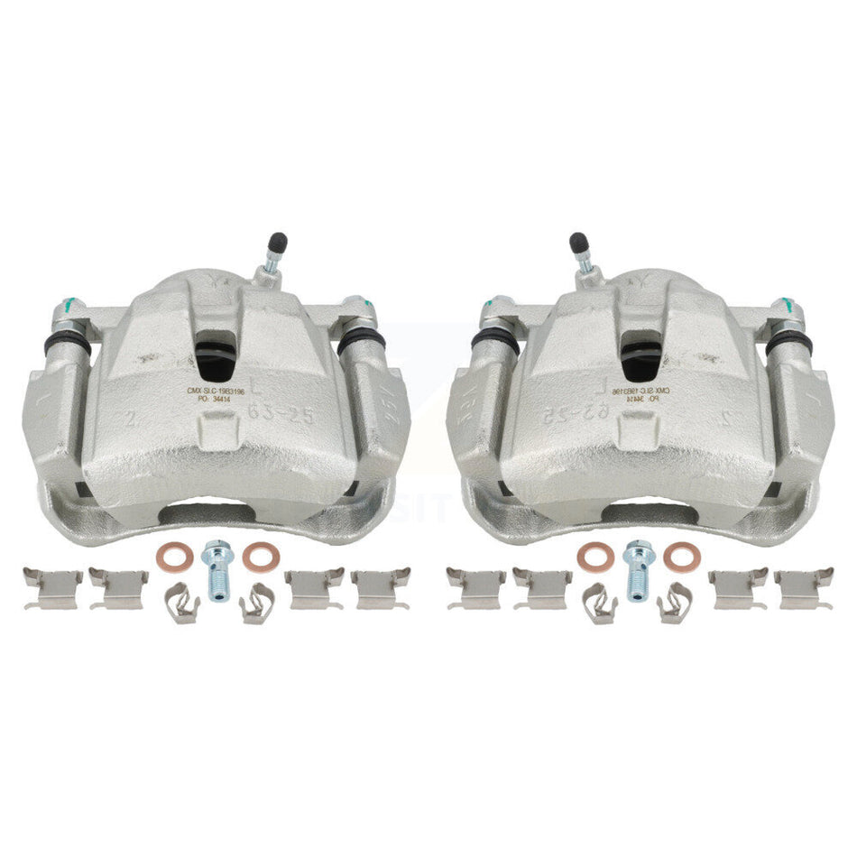 Front Disc Brake Caliper Assembly Left Right Side (Driver Passenger) Kit For Toyota RAV4 KBC-100235 by CMX