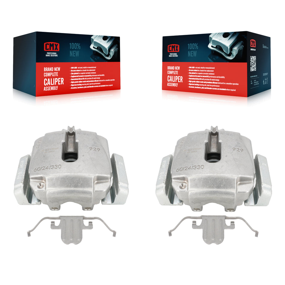 Front Disc Brake Caliper Assembly Left Right Side (Driver Passenger) Kit For BMW 528i xDrive KBC-100248