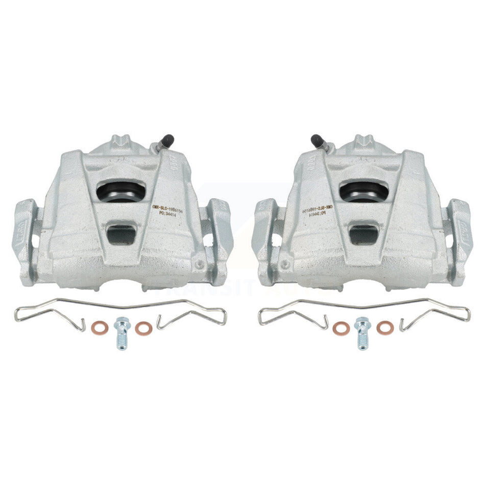 Front Disc Brake Caliper Assembly Left Right Side (Driver Passenger) Kit For Volkswagen Passat Tiguan Audi Q3 Quattro Limited KBC-100262 by CMX