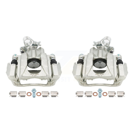 Rear Disc Brake Caliper Assembly Left Right Side (Driver Passenger) Kit For Ford Explorer Taurus Flex Lincoln MKT MKS KBC-100285 by CMX